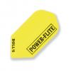 Dart Flights Bull's Powerflite slim gelb